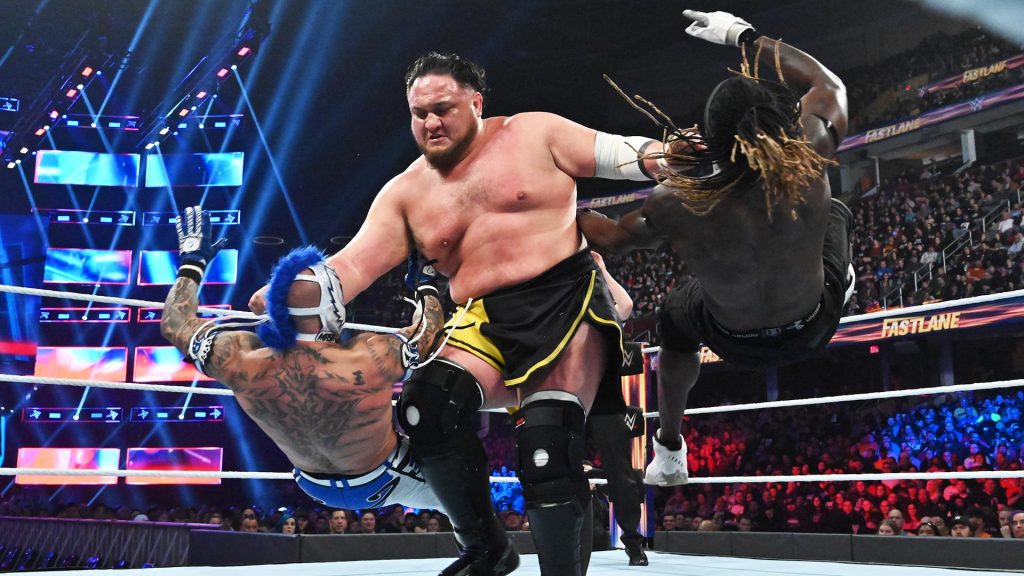 Samoa Joe defiende su campeonato de Estados Unidos en WWE Fastlane 2019