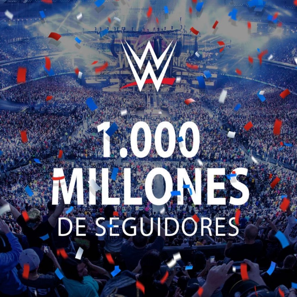 WWE llega a 1 billón de seguidores