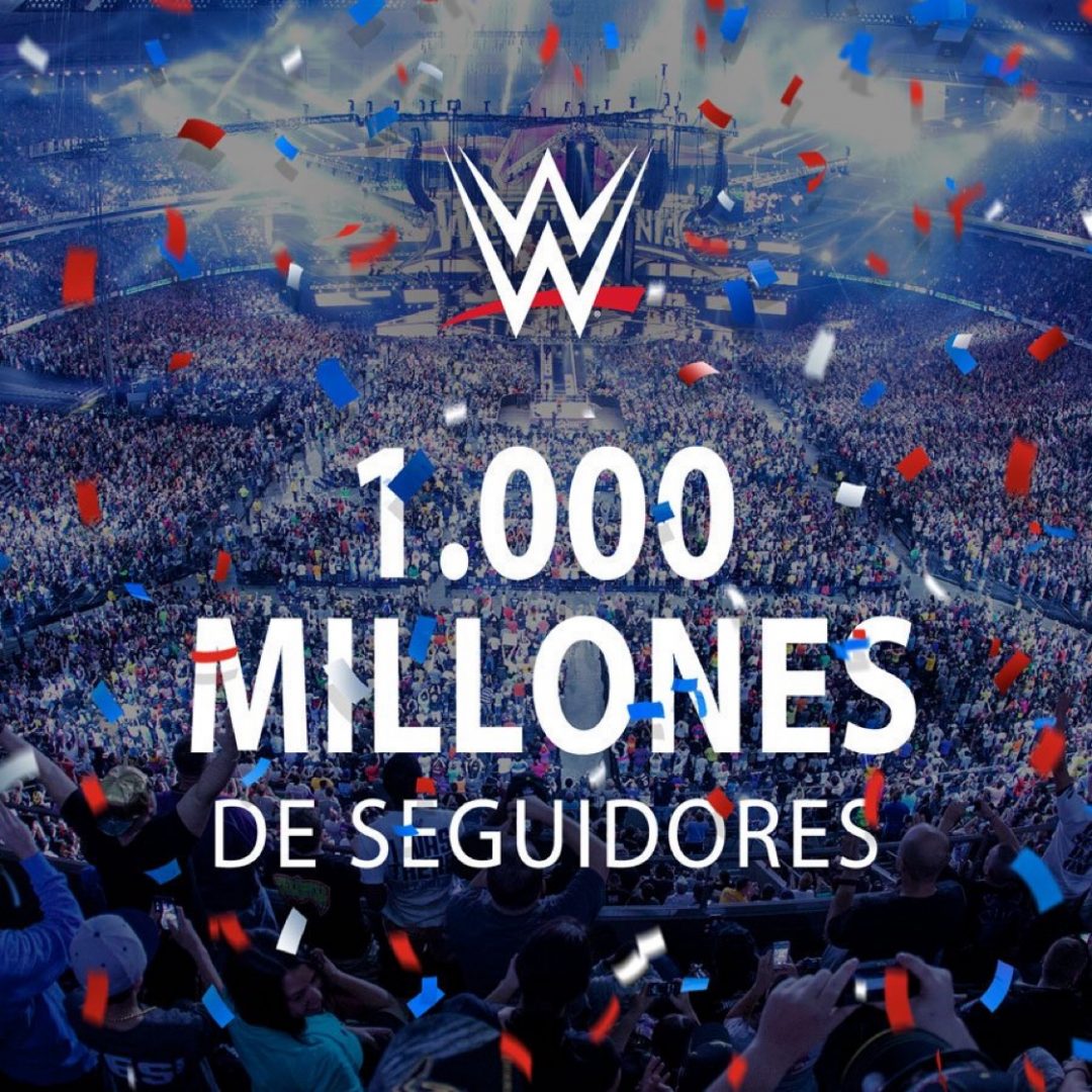 WWE llega a 1 billón de seguidores WWE llega a 1 billón de seguidores