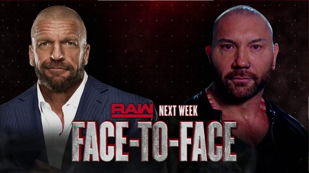 Batista regresara a Raw la próxima semana