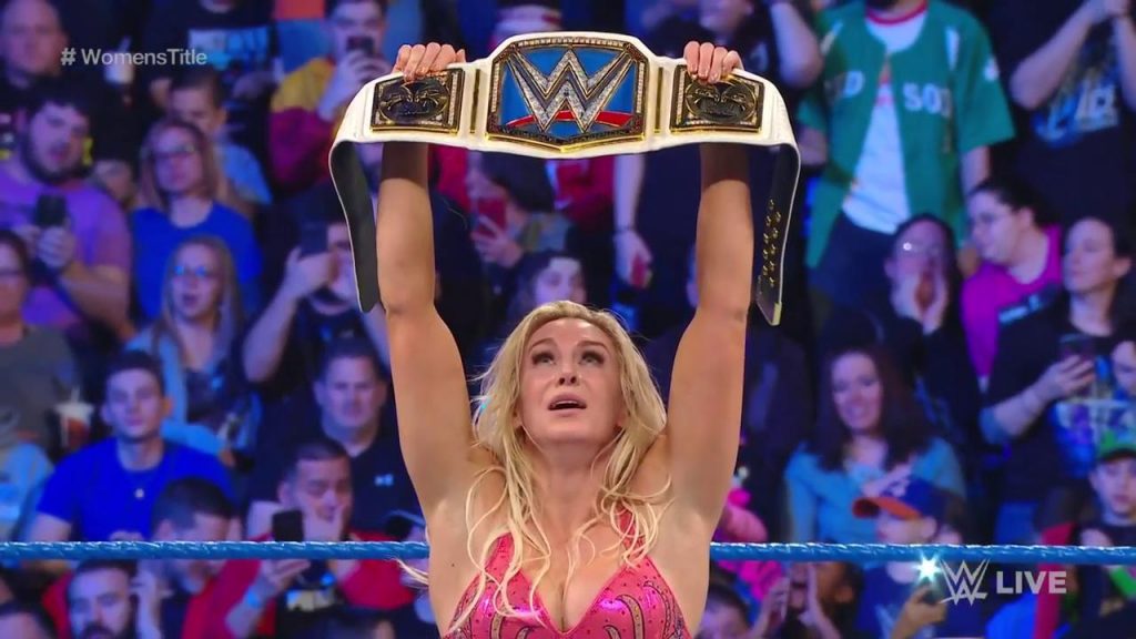 Charlotte Flair nueva campeona de SmackDown Live