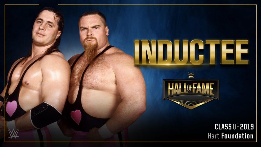 The Hart Foundation sera inducido al Salón de la Fama de WWE