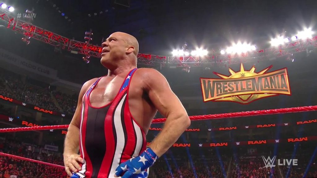 Kurt Angle anuncia que en WrestleMania tendrá su último combate