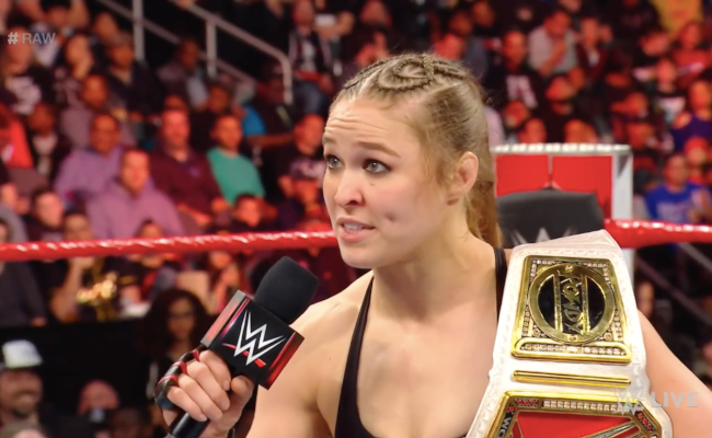 Ronda Rousey dice que dejar WWE no es un problema sino esta contenta