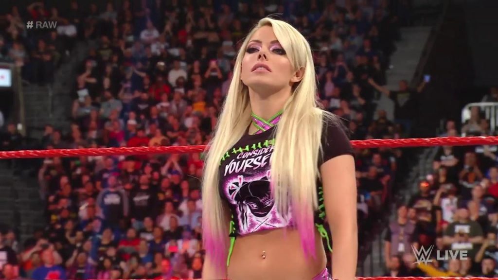 Alexa Bliss regresa al ring en WWE RAW