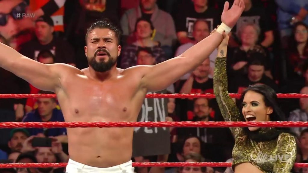 Andrade nuevo campeón Intercontinental en WWE RAW