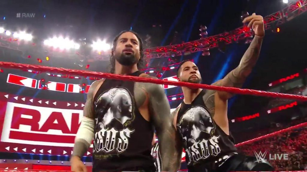 The Usos llegan a WWE RAW