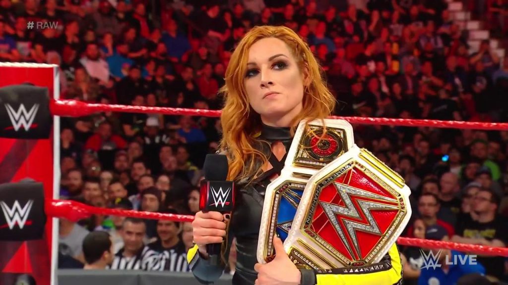 Lacey Evans se enfrentará a Becky Lynch por el campeonato femenino de WWE RAW
