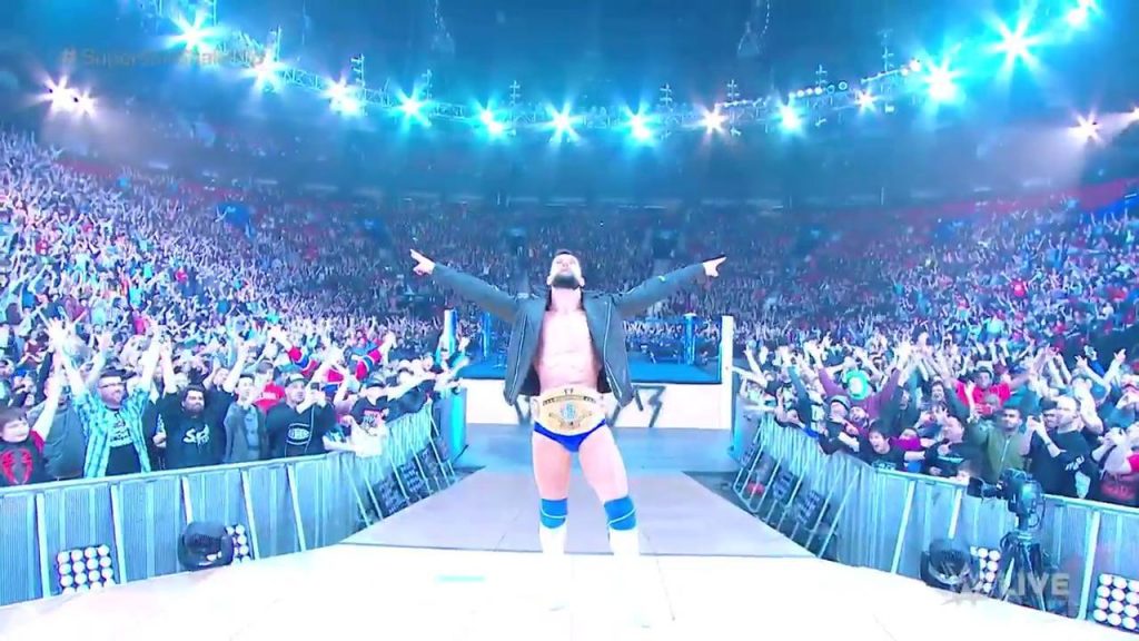 Finn Balor llega a SmackDown Live con el título Intercontinental