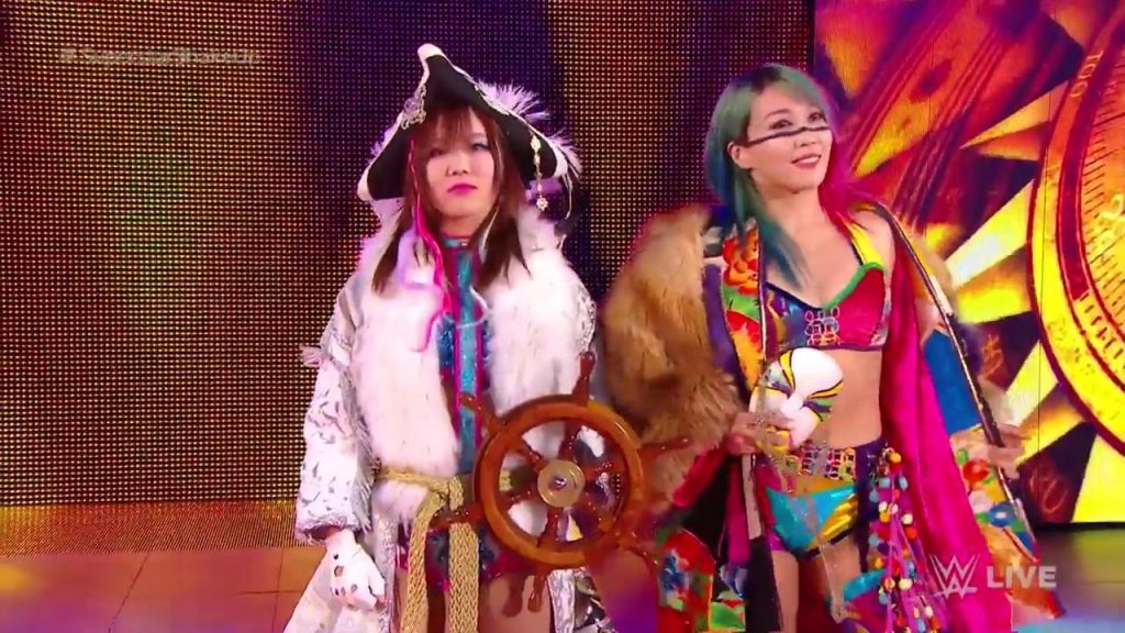 Asuka & Kairi Sane forman equipo bajo las órdenes de Paige
