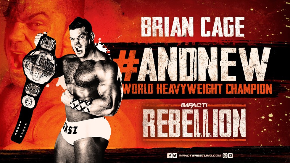 Brian Cage se convierte en nuevo campeón mundial de Impact