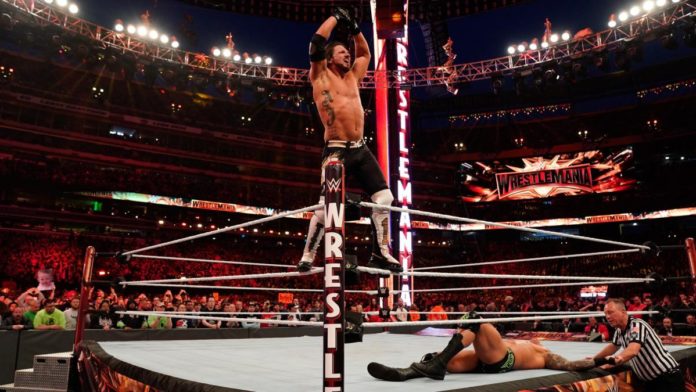 Aj Styles pide perdón por un fallo en WrestleMania