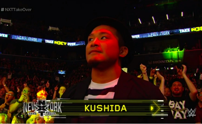 Kushida debuta en las grabaciones de NXT