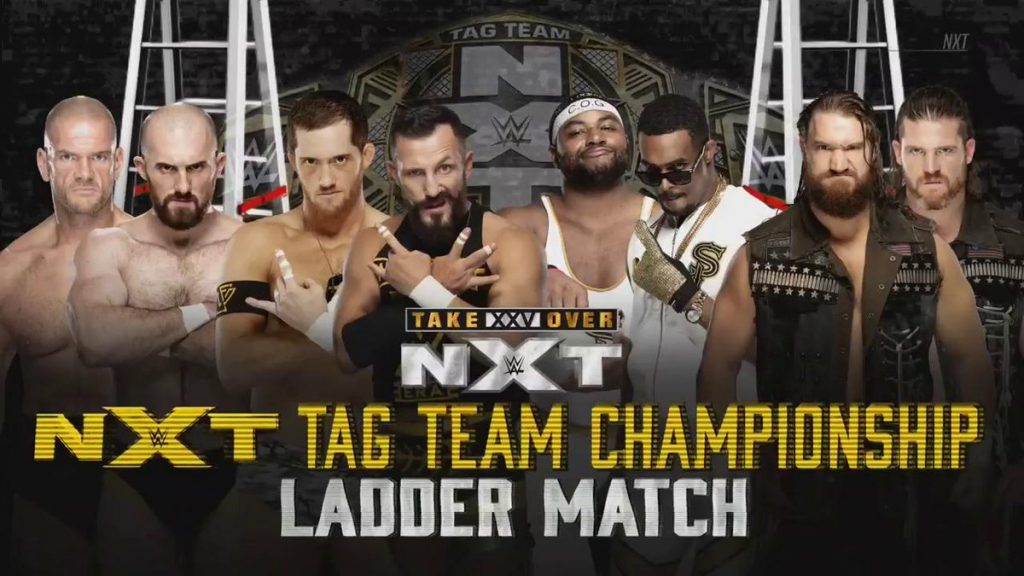 Cartelera actualizada de NXT Takeover XXV