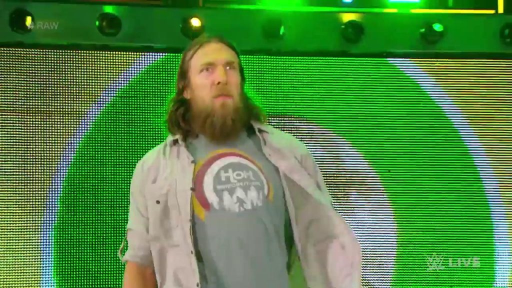 Daniel Bryan regresa en WWE RAW