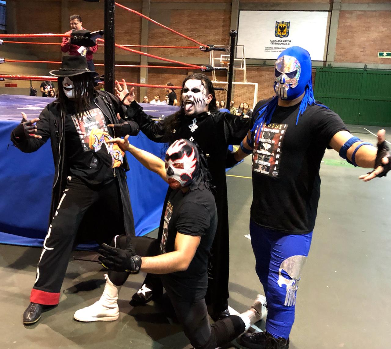 SAW-WAG: La Horda Infernal se robó la noche. Wrestling Colombiano
