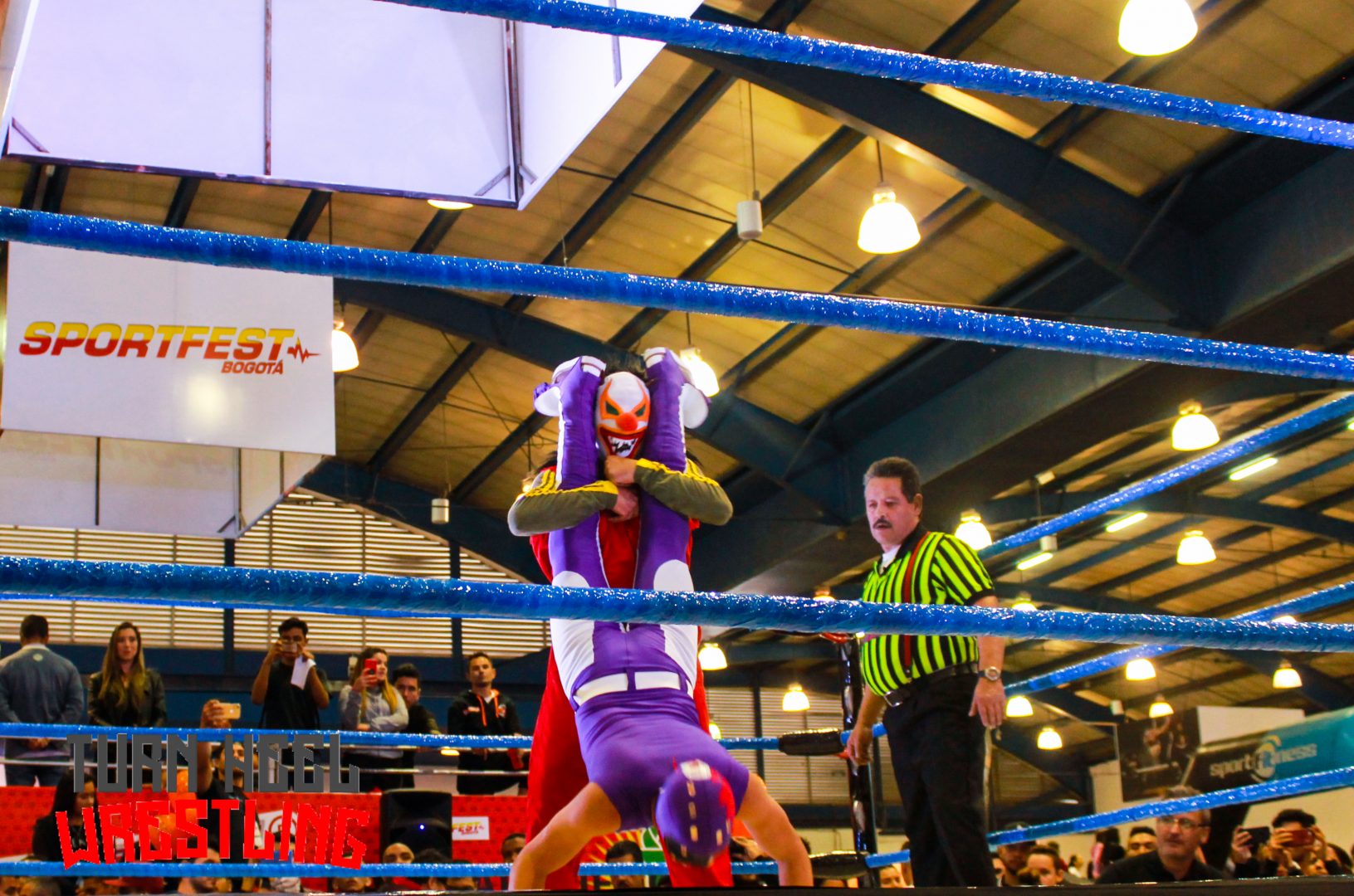 Wrestling y artes marciales en el Sportfest Bogotá