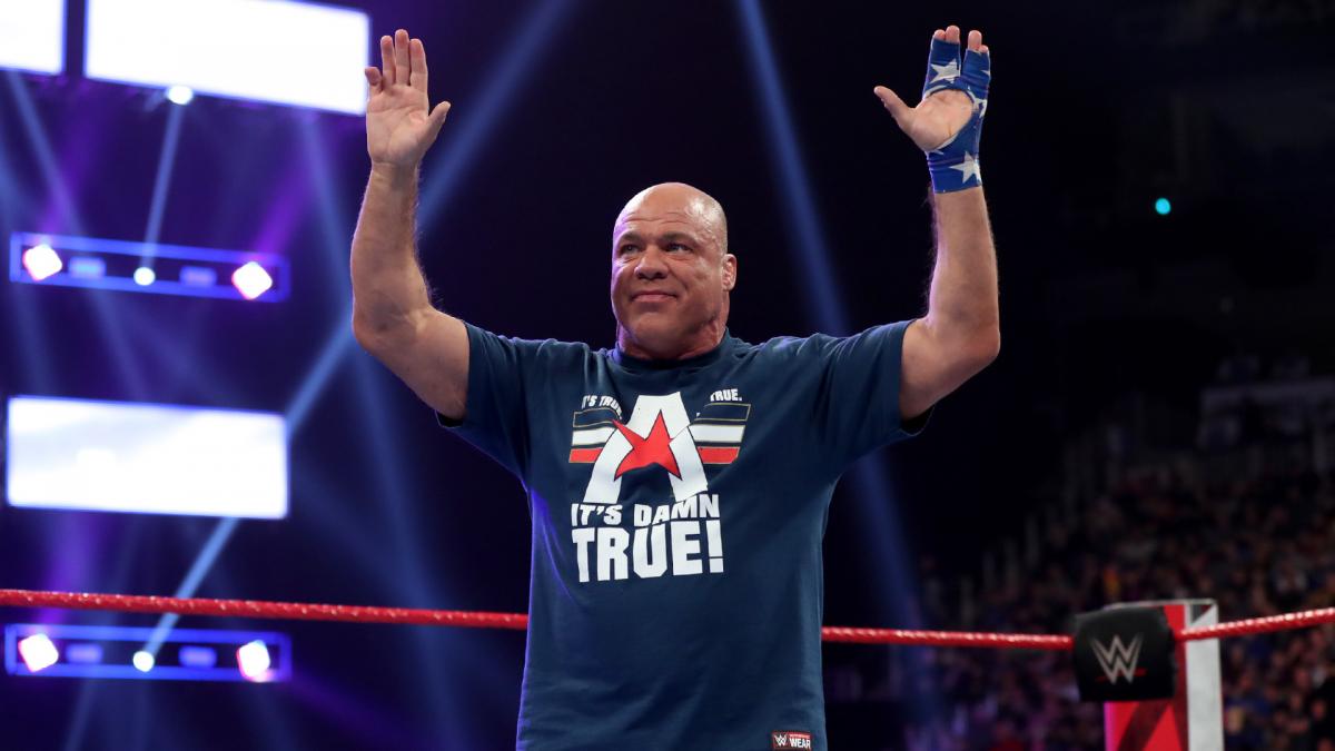 Kurt Angle confirma que está en conversaciones con WWE para estar en WrestleMania 39 Kurt Angle AEW TNT