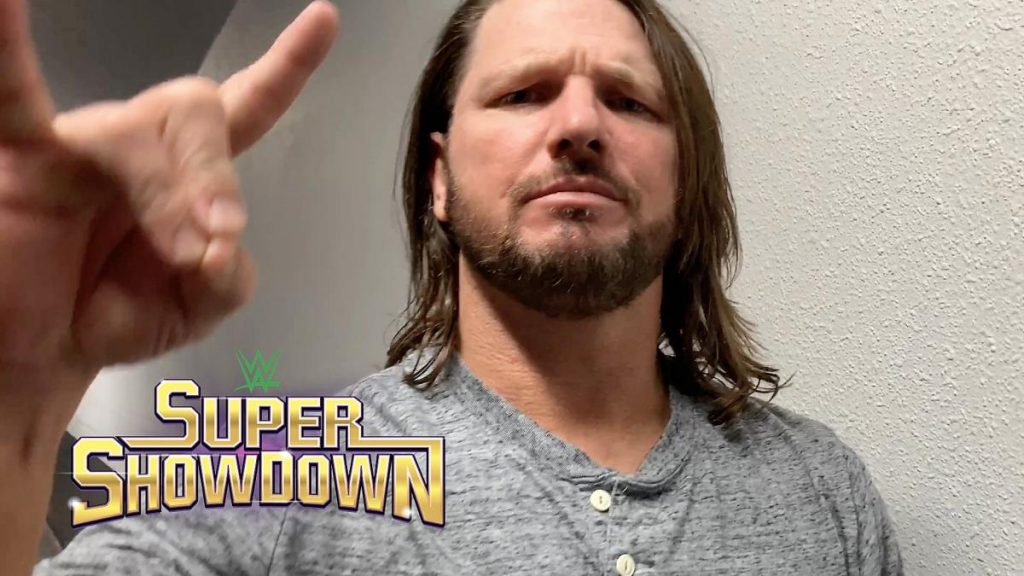 Posible rival de AJ Styles en Super Show Down
