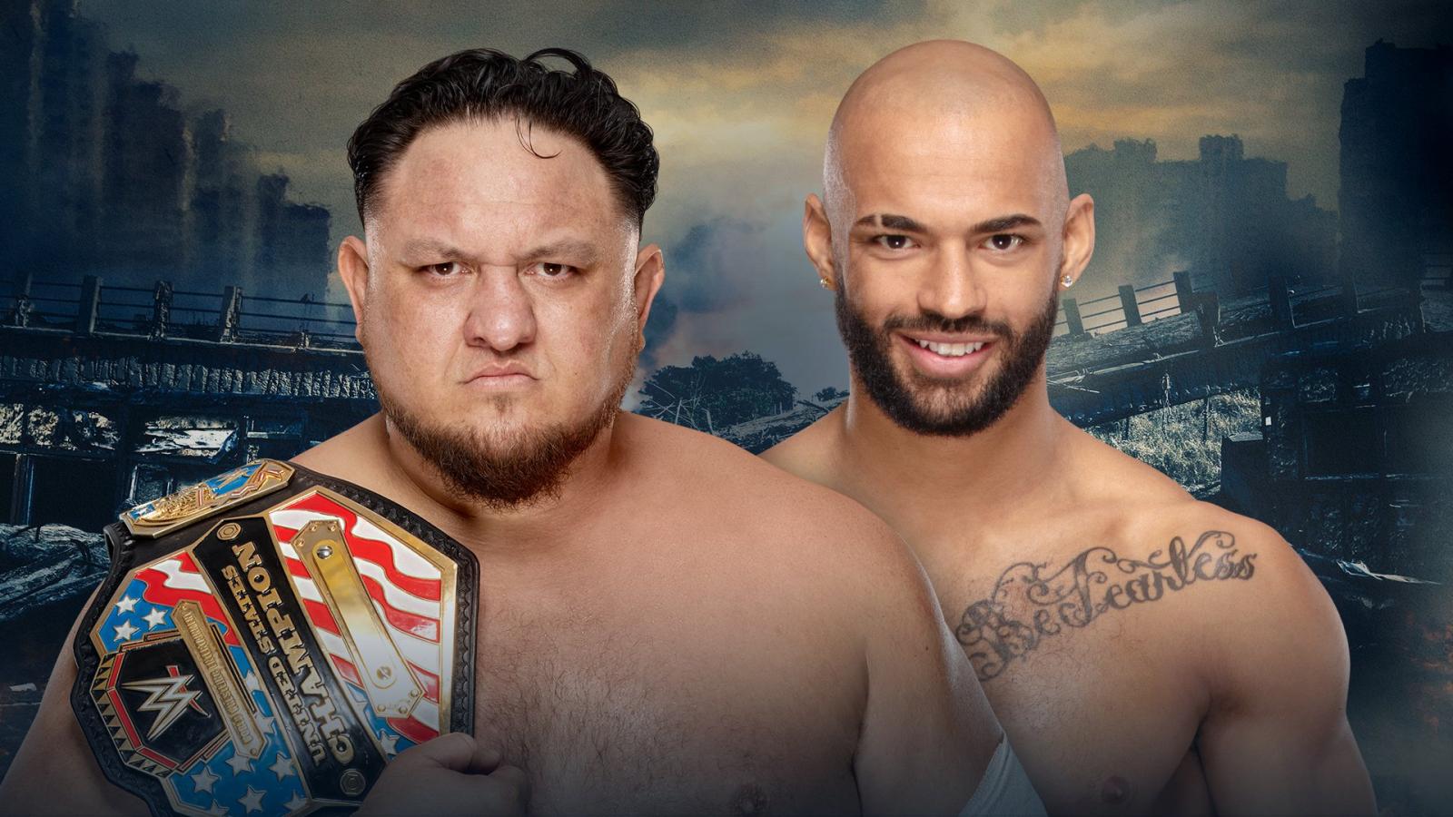 Samoa Joe defenderá el campeonato de Estados Unidos contra Ricochet en Stomping Grounds