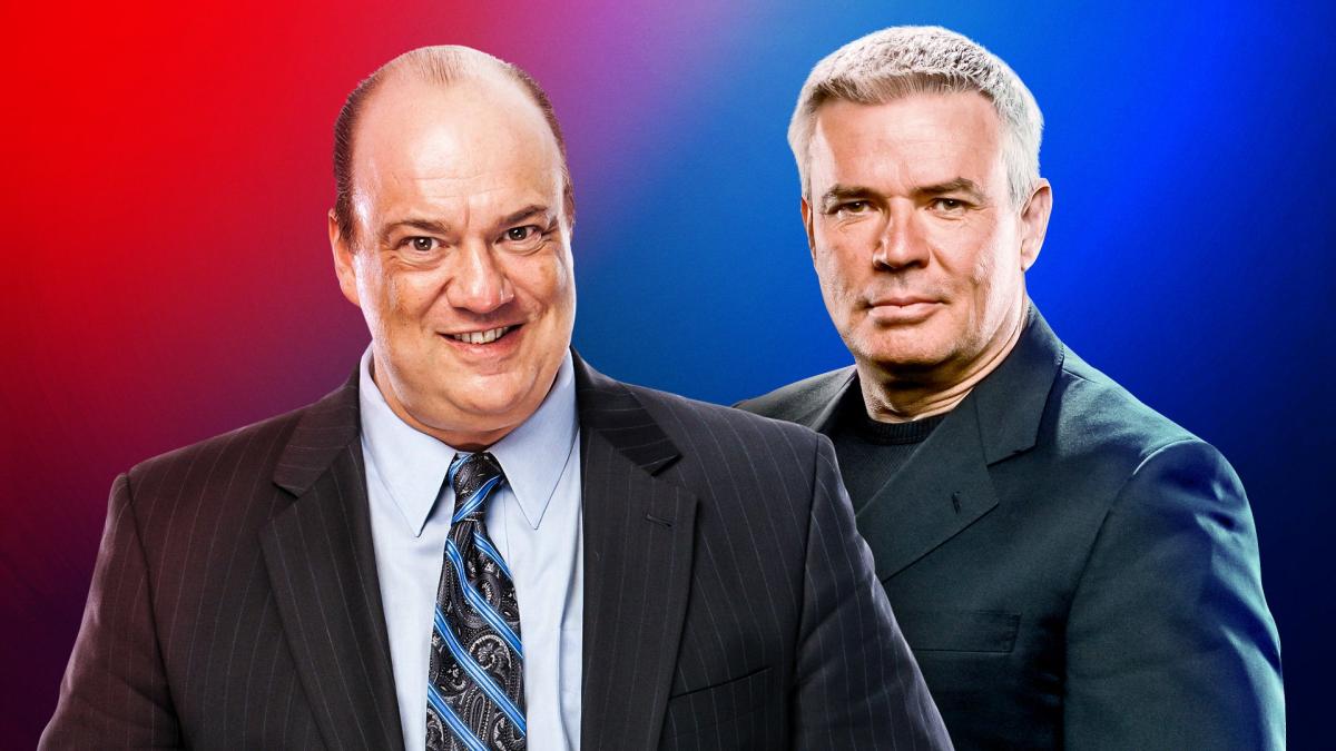 Paul Heyman y Eric Bischoff Directores Ejecutivos de Raw y SmackDown Paul Heyman Eric Bischoff RAW SmackDown