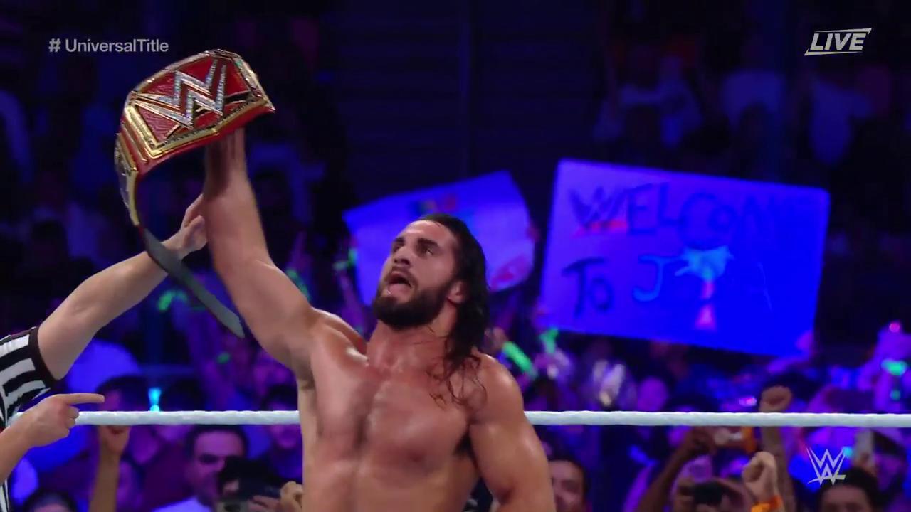 Seth Rollins retiene el título Universal en WWE Super Show-Down Seth Rollins Super Show-Down