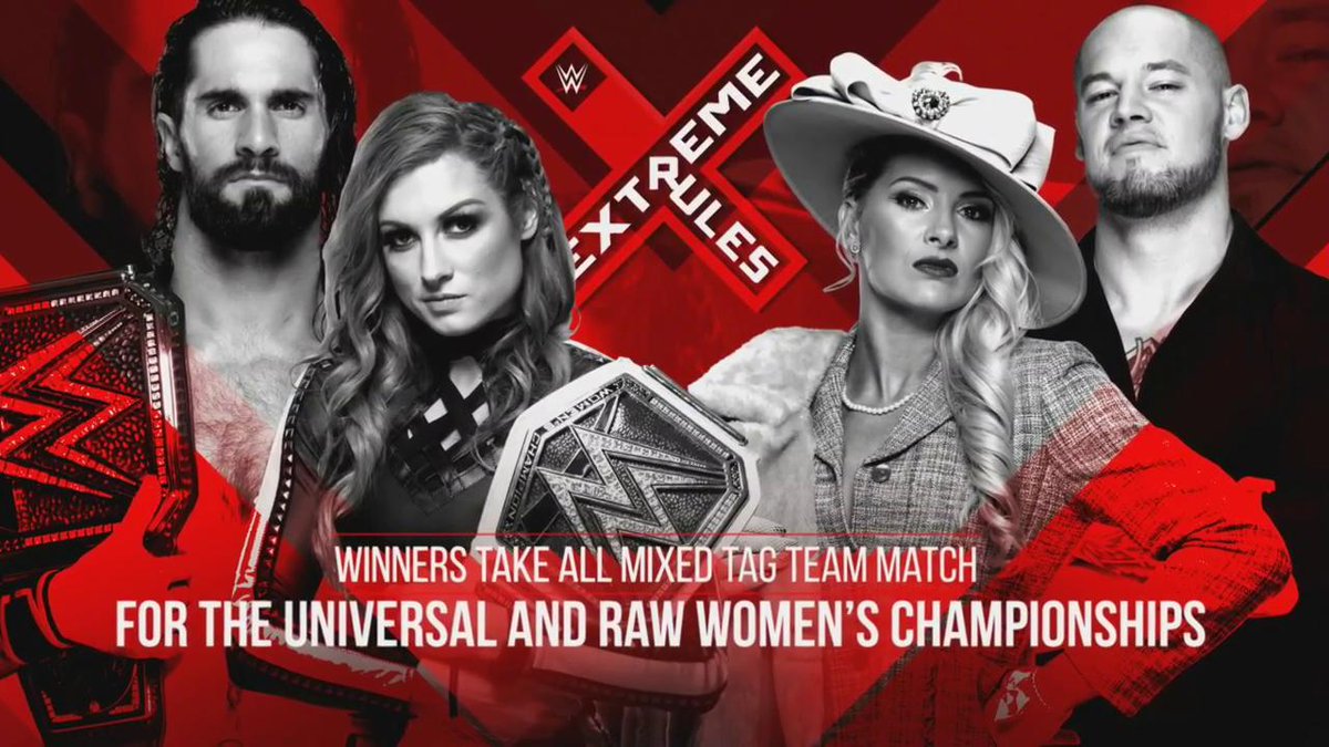 Seth Rollins Becky Lynch Lacey Evans Baron Corbin