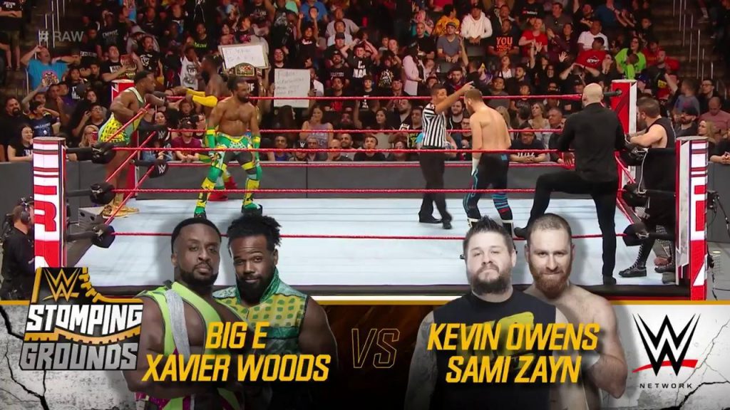 New Day Owens Zayn Stomping Grounds