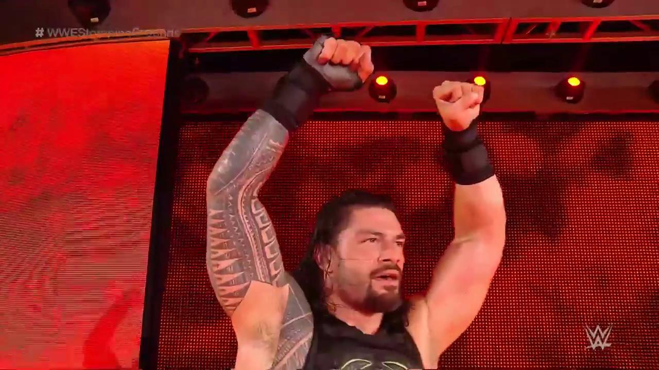 Roman Reigns vence a Drew McIntyre en Stomping Grounds Roman Reigns vence a Drew McIntyre en Stomping Grounds