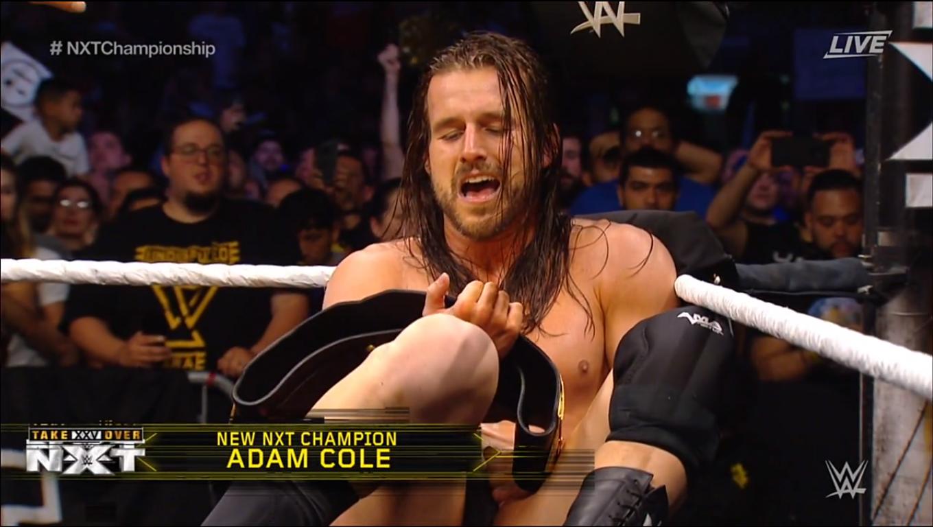 Adam Cole Nuevo Campeón De Nxt