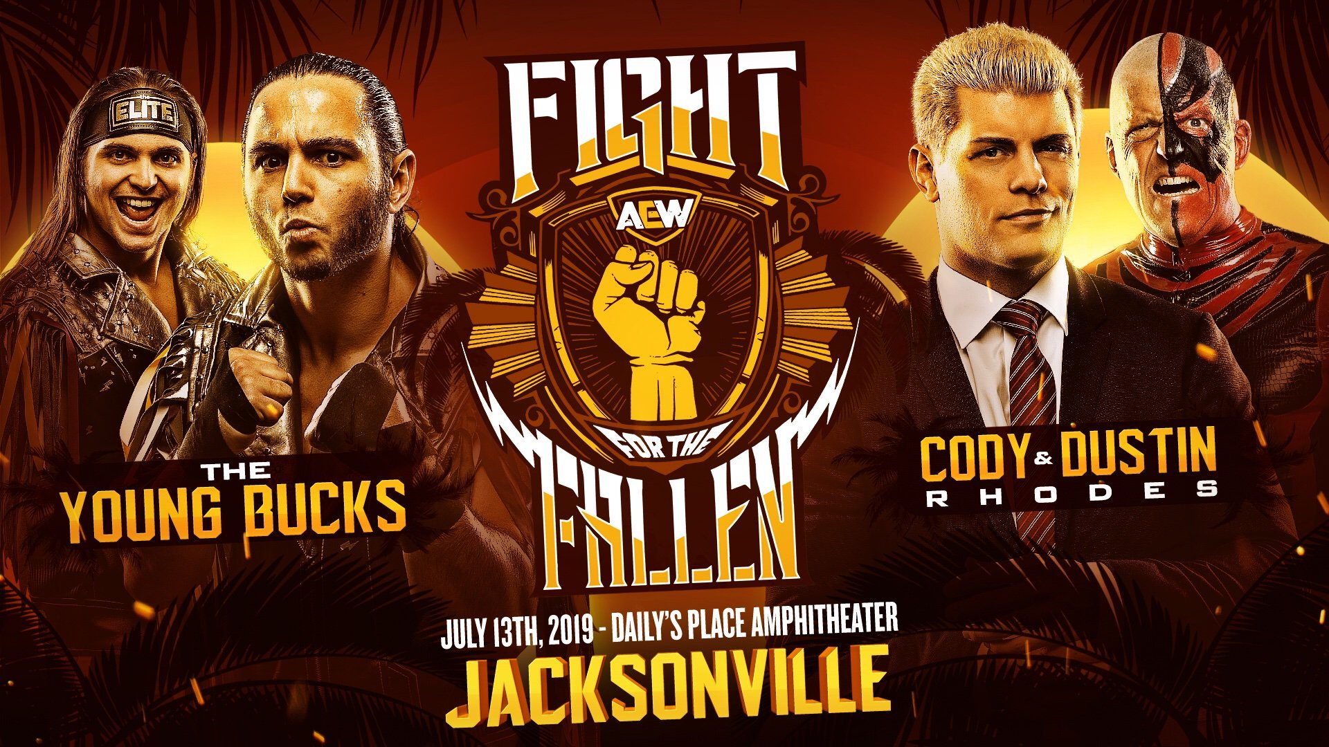 AEW Fight For The Fallen Cartelera y horarios