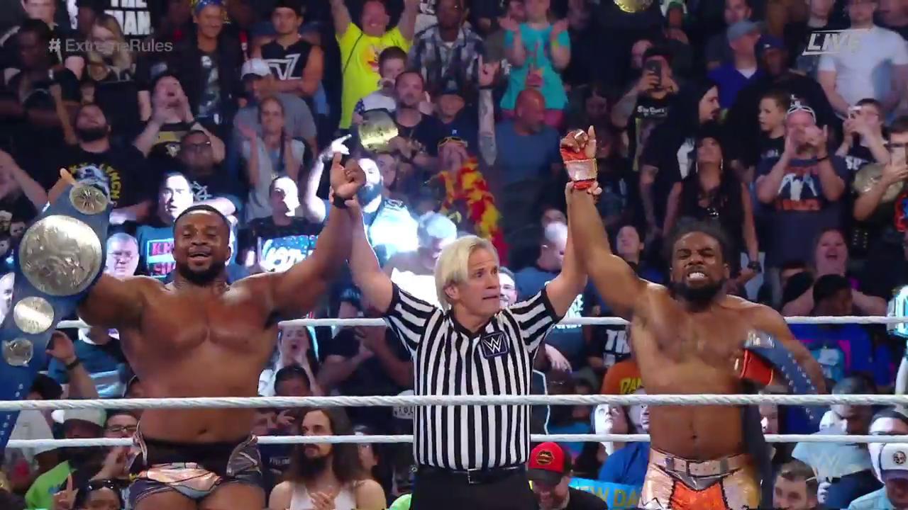 New Day nuevos campeones por pareja de SmackDown Live en WWE Extreme Rules New Day nuevos campeones por pareja de SmackDown Live en WWE Extreme Rules
