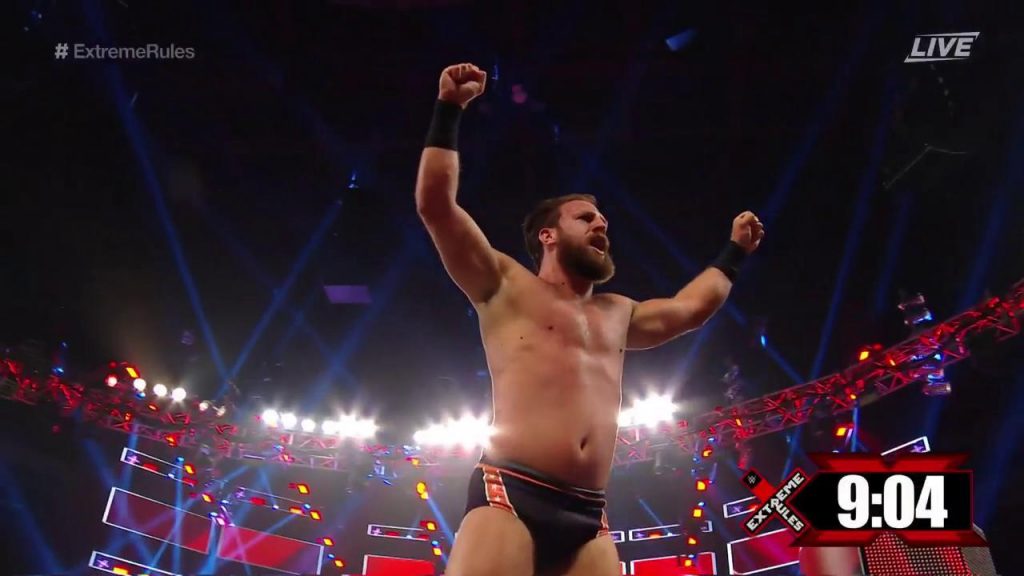 Drew Gulak retiene el campeonato crucero en WWE Extreme Rules 2019