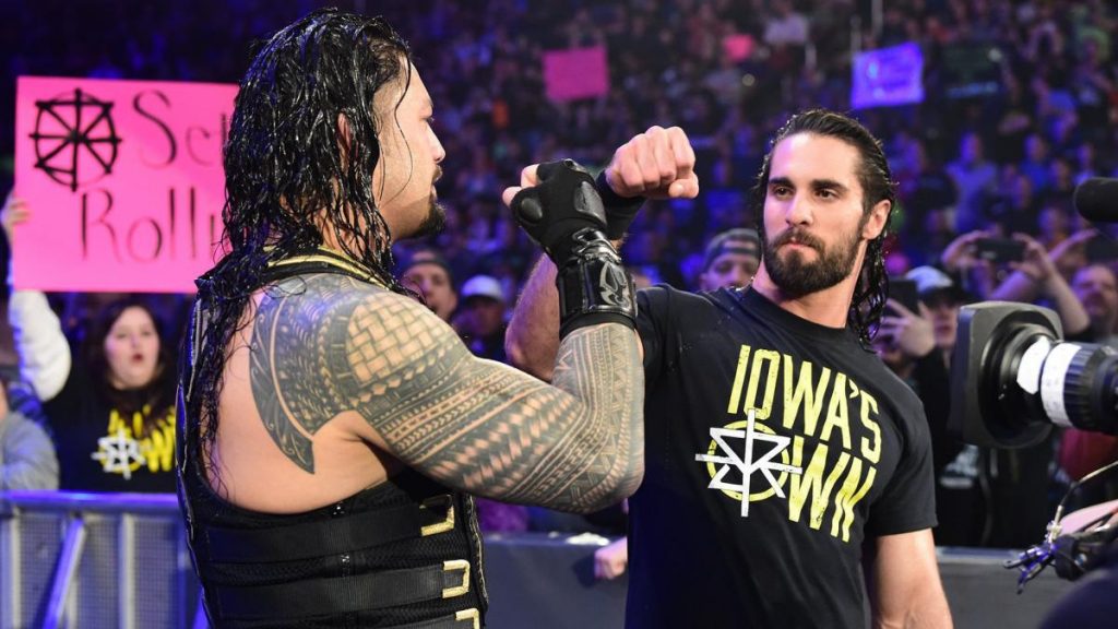 Roman Reigns Seth Rollins AEW