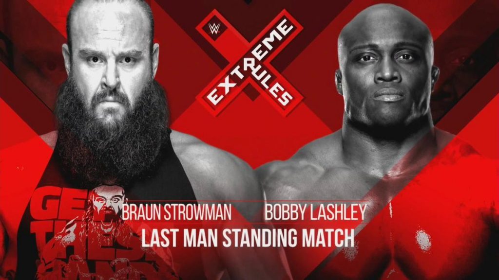 Bobby Lashey vs Braun Strowman en Extreme Rules