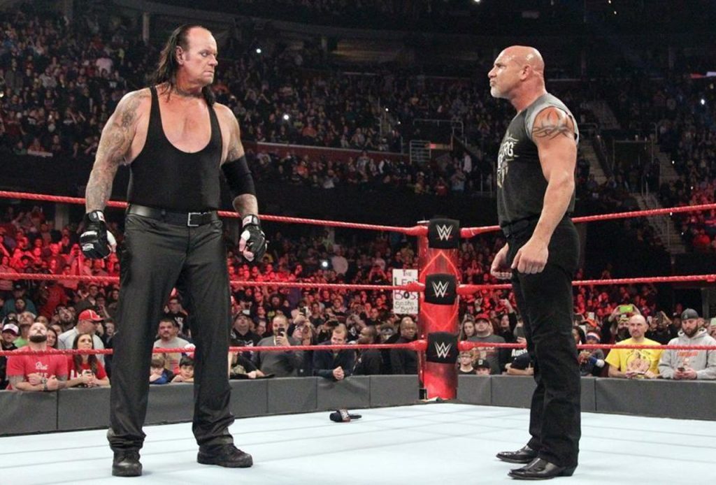 Batista The Undertaker Goldberg