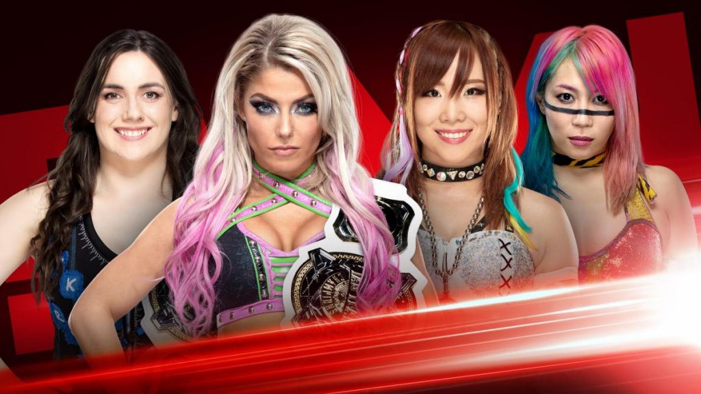 Alexa Bliss y Nikki Cross defenderán los campeonatos por parejas contra Kabuki Warriors en WWE Raw