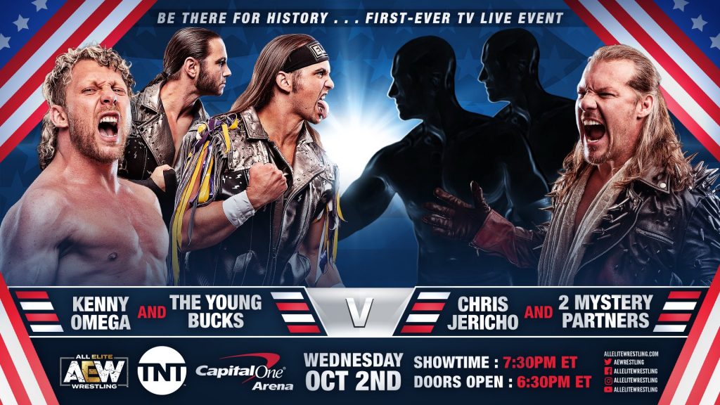 Revelado el combate de Chris Jericho para el primer show de AEW en TNT
