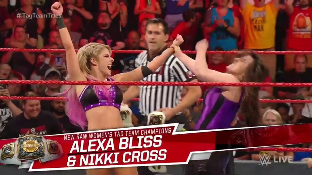 Alexa Bliss Nikki Cross WWE RAW