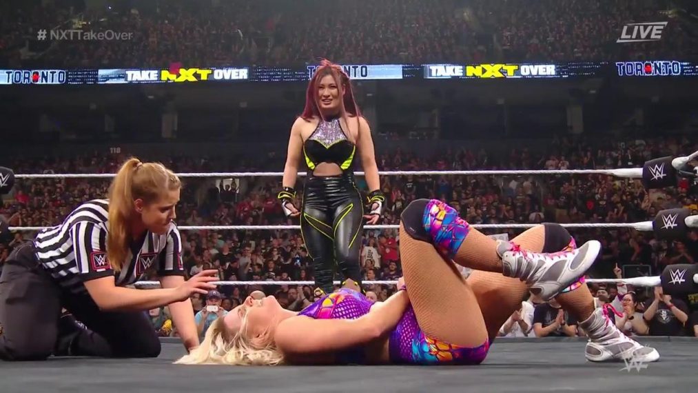 Io Shirai Candice LeRae NXT TakeOver