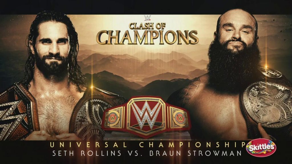Campeonato Universal: Seth Rolins vs Braun Strowman en Clash Of Champions