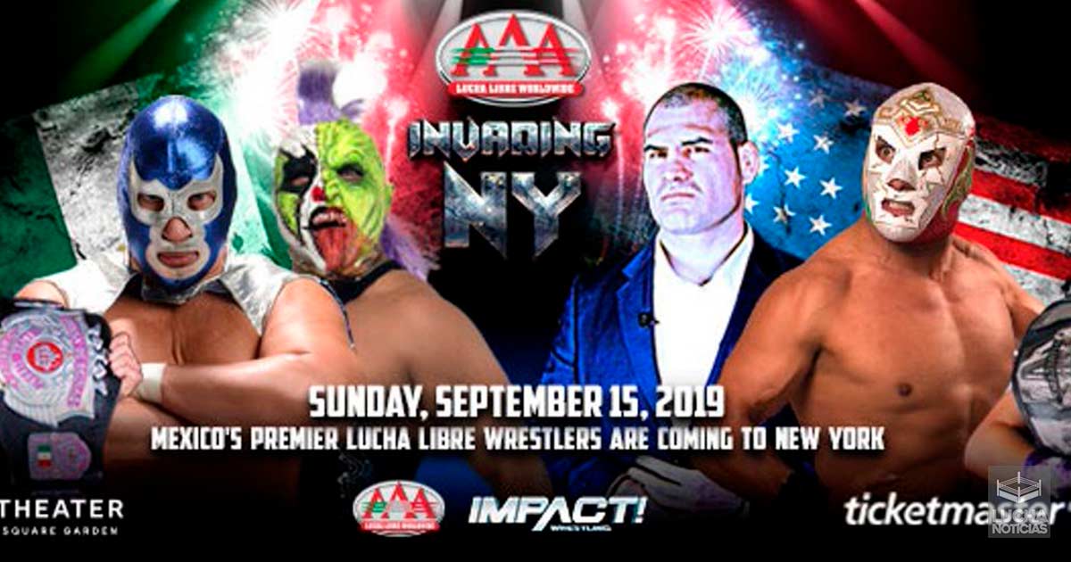 AXS TV emitirá AAA Lucha Invades NY AXS TV emitirá AAA Lucha Invades NY
