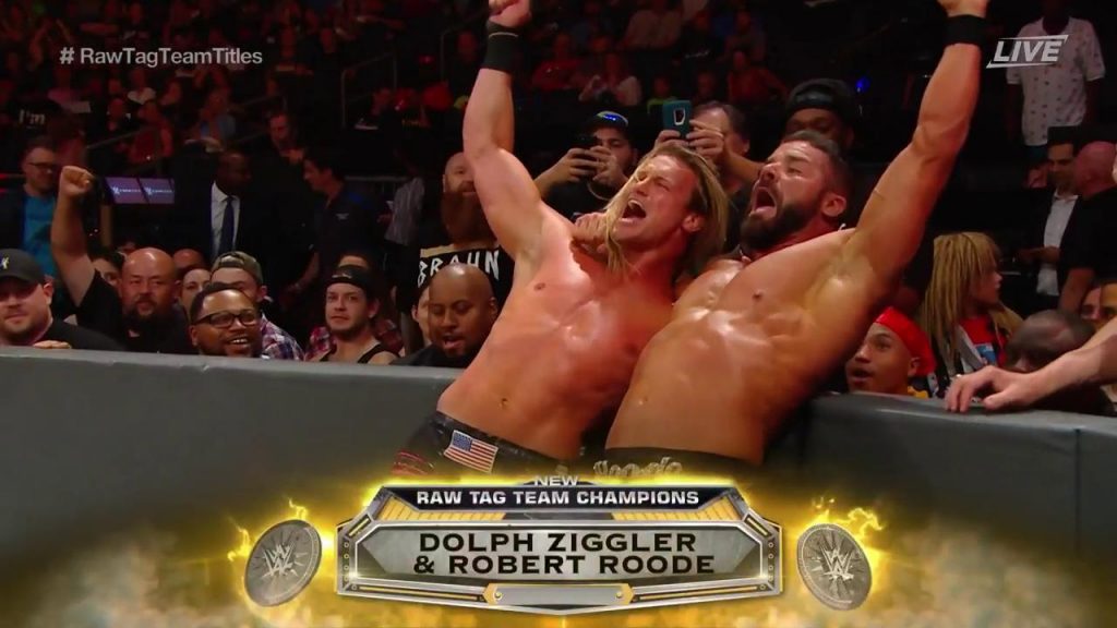 Dolph Ziggler & Robert Roode ganan los Campeonatos en Parejas de Raw