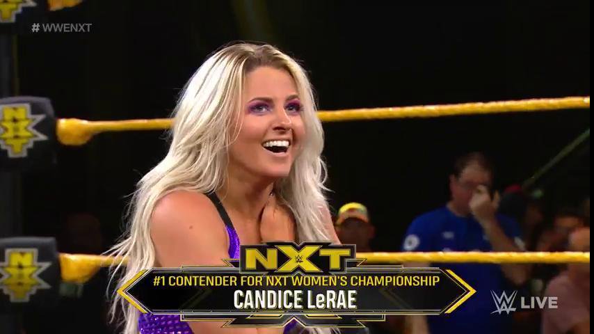 Candice LeRae, nueva retadora al Campeonato Femenino de WWE NXT
