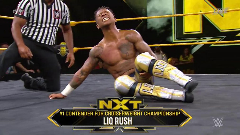 Lio Rush Campeonato Peso Crucero de WWE