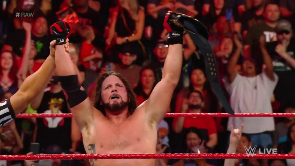 AJ Styles Campeonato Estados Unidos