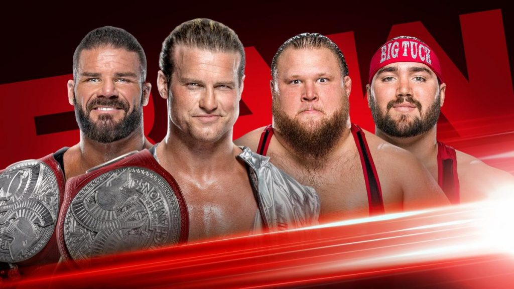 Heavy Machinery luchará por el título de parejas en WWE RAW el próximo lunes