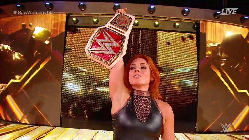 Becky Lynch retiene su Campeonato Femenino en Clash of Champions Becky Lynch Clash of Champions