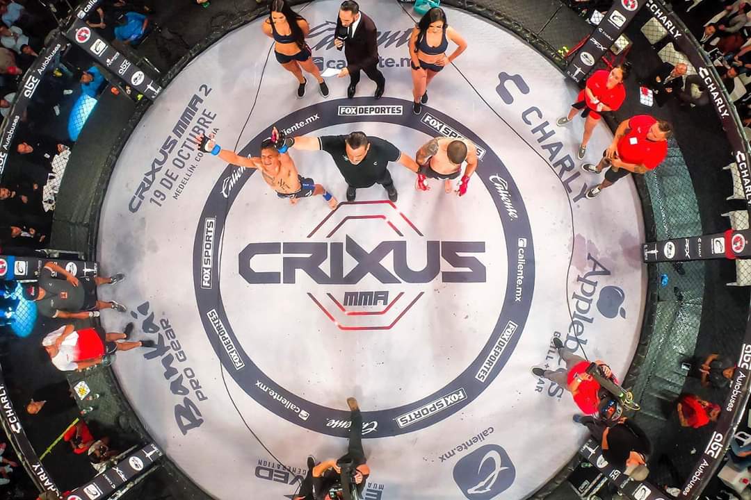 Crixus MMA – UGP el evento del año en las artes marciales mixtas  colombianas