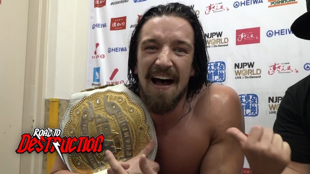 Jay White gana el IWGP Intercontinental Championship en Destruction in Kobe